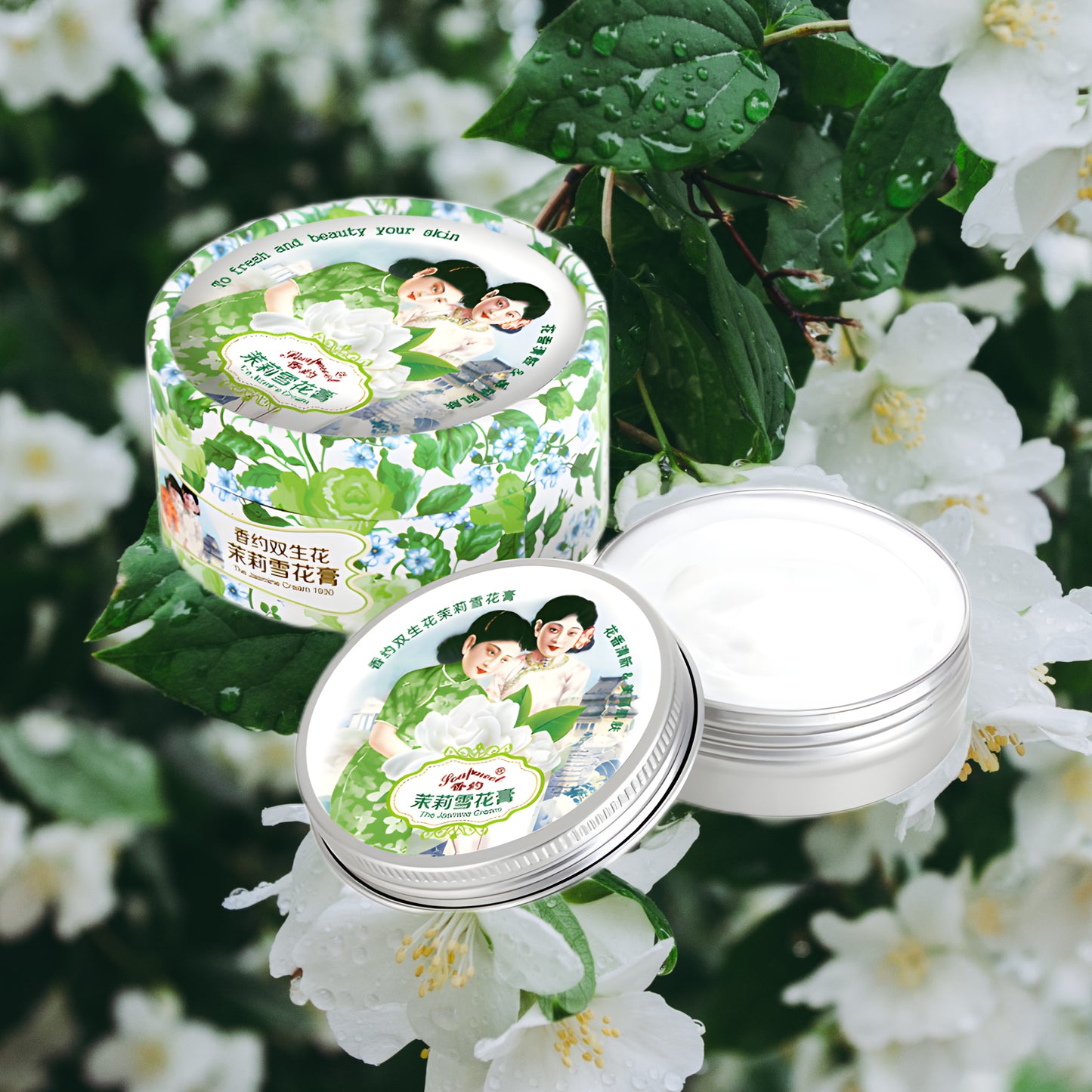 Jasmine Bloom  Face-Body Moisturizer